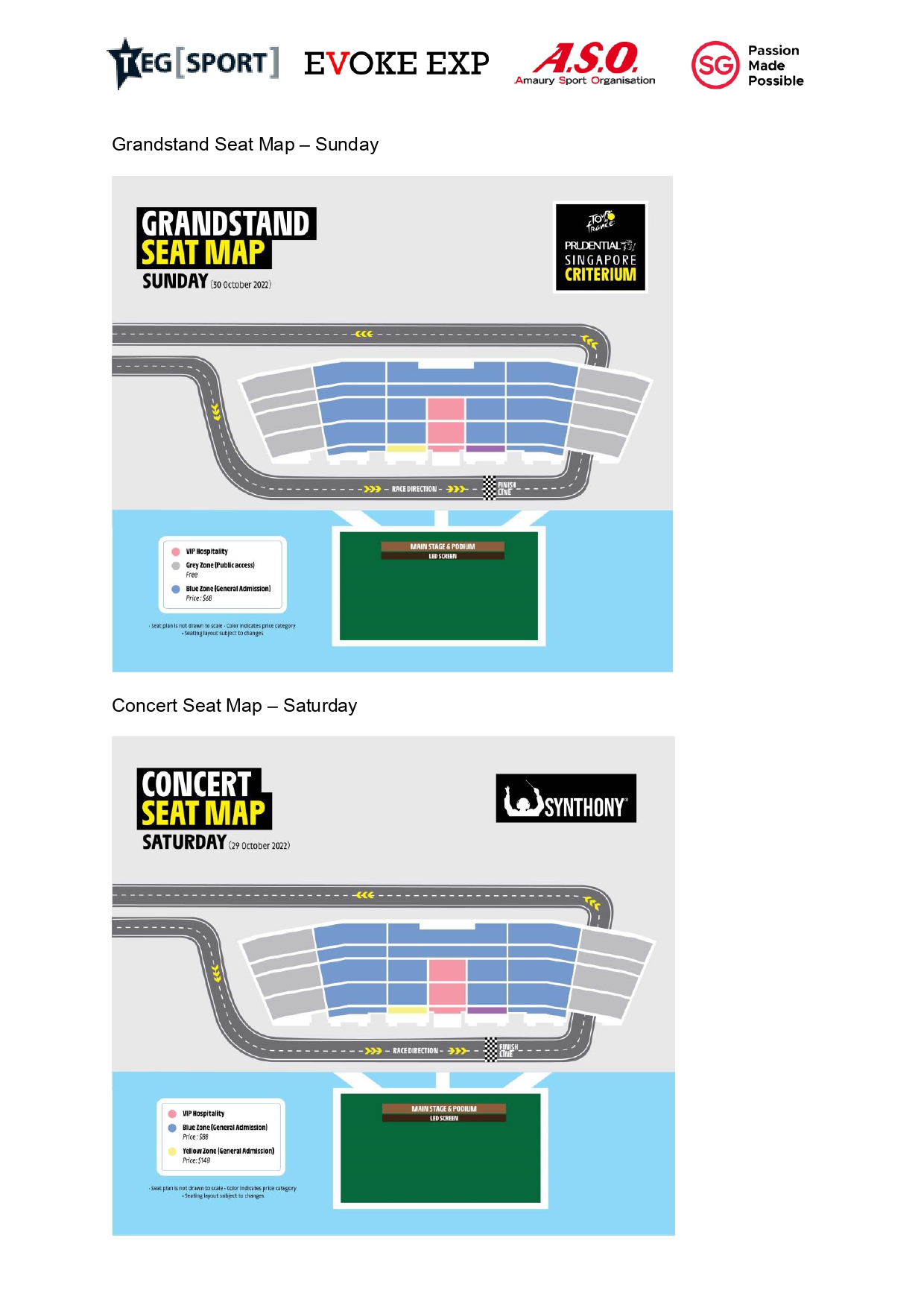 Route for Tour de France Prudential Singapore Criterium is Finalised!